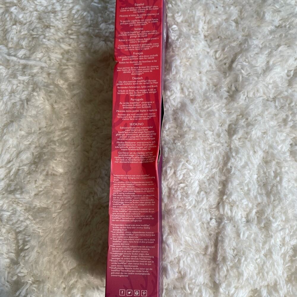 Wet Brush Original Detangler Osmosis Collection Limited Edition Gold Pink White - Picture 14 of 14